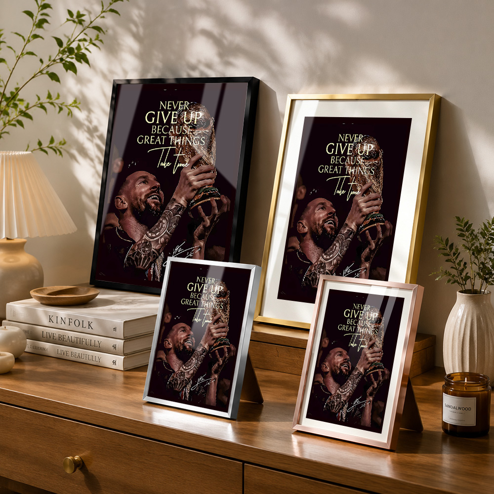 Lionel Messi Victory Framed Al - Metal Photo Panel review and price