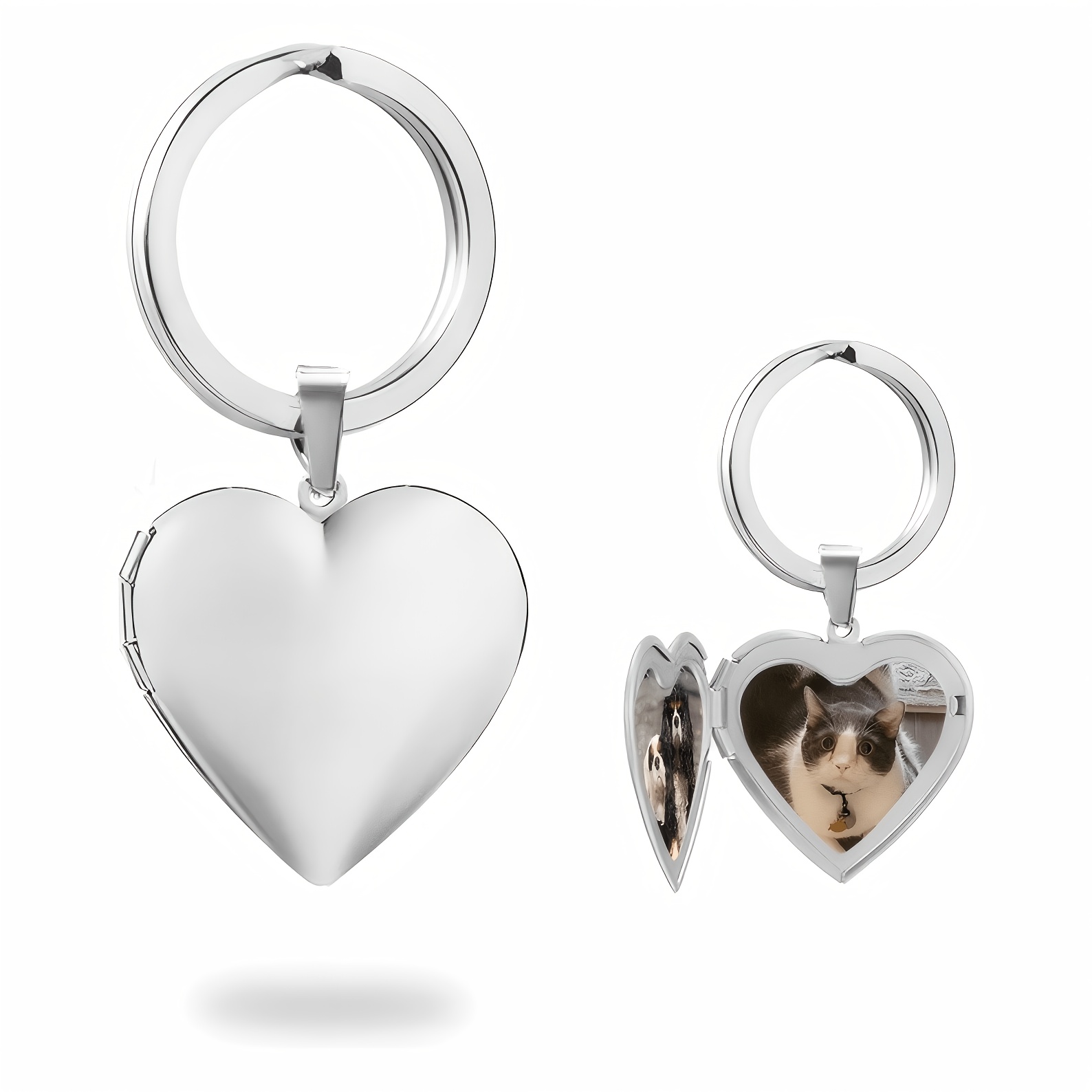 Custom 1/2 Photo Heart Frame L - Metal Photo Panel review and price