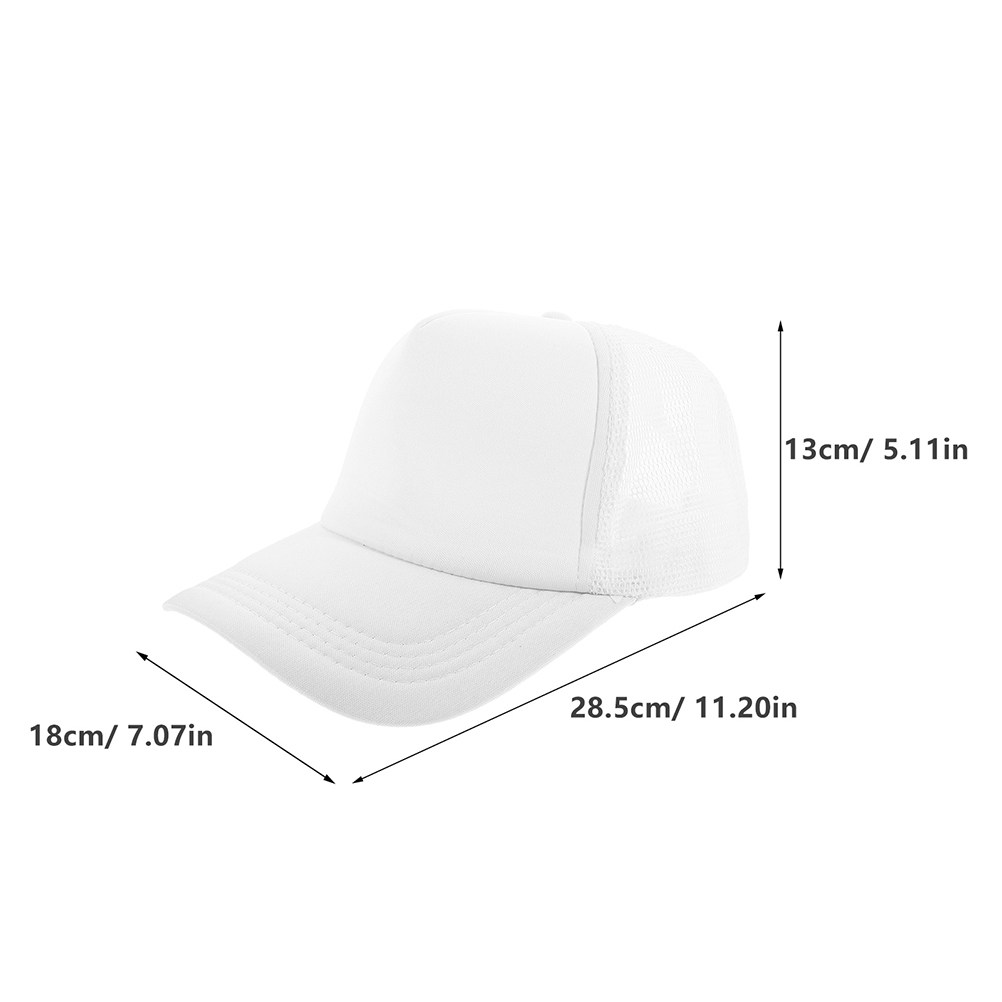 5Pcs Blank Baseball Cap Mesh B - Hat Sublimation Blank review and price